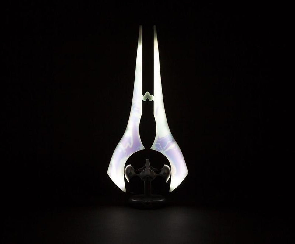 Halo Light-Up Energy Sword Collectible LED Desktop Lamp | 14 Inches Tall