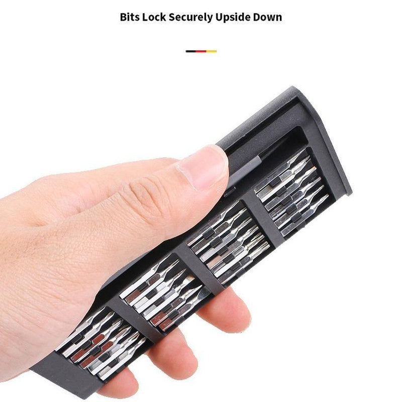 (Non-Electric)24-In-1 Mini Screwdriver (Non-Electric)Set – Manual (Non-Electric)For Phones, Laptops, Glasses, Toys & Household Repair